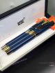 New Mont blanc Writers Edition Gift Pens Blue Barrel Rollerball Pen (4)_th.jpg